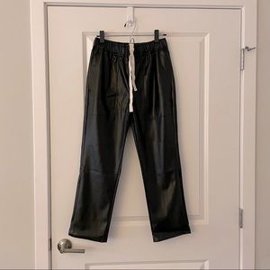Proenza Schouler White Label Faux leather pants NWT